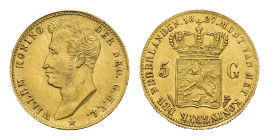 Koninkrijk NL Willem I (1815-1840) - 5 Gulden 1827 U (Sch. 196) - XF