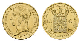 Koninkrijk NL Willem I (1815-1840) - 10 Gulden 1823 U (Sch. 178) - Gold - XF