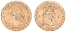 Gold coins - mail bid sale - Netherlands - Gouden Tientjes 1875-1933 - 10 Gulden 1875 - Gold - good VF