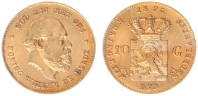 Gold coins - mail bid sale - Netherlands - Gouden Tientjes 1875-1933 - 10 Gulden 1875 - Gold - good VF