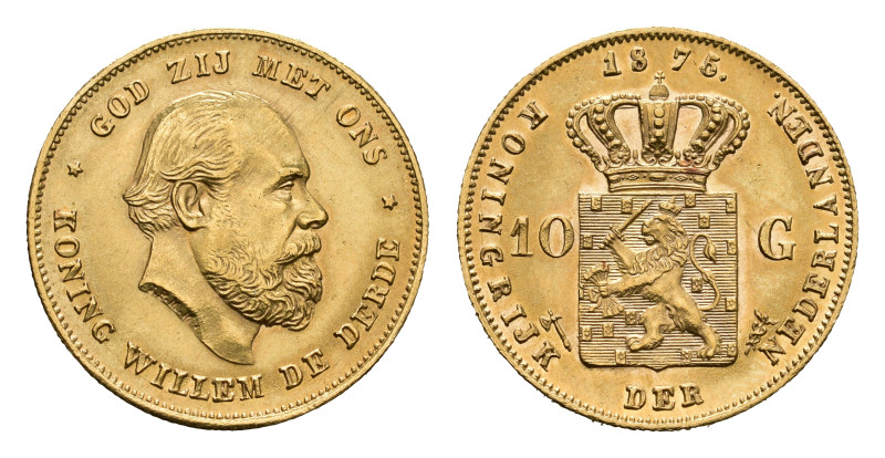 Gold coins - mail bid sale - Netherlands - Gouden Tientjes 1875-1933 - 10 Gulden...