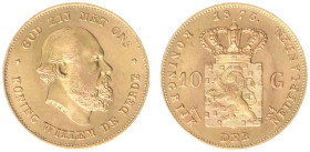 Gold coins - mail bid sale - Netherlands - Gouden Tientjes 1875-1933 - 10 Gulden 1875 - Gold - XF