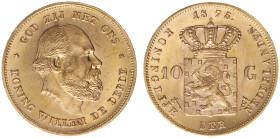 Gold coins - mail bid sale - Netherlands - Gouden Tientjes 1875-1933 - 10 Gulden 1875 - Gold - XF