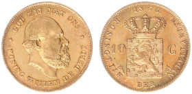 Gold coins - mail bid sale - Netherlands - Gouden Tientjes 1875-1933 - 10 Gulden 1875 - Gold - a.UNC