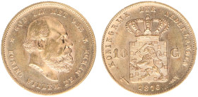 Gold coins - mail bid sale - Netherlands - Gouden Tientjes 1875-1933 - 10 Gulden 1876 - Gold - XF