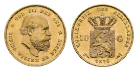 Gold coins - mail bid sale - Netherlands - Gouden Tientjes 1875-1933 - 10 Gulden 1876 - Gold - XF