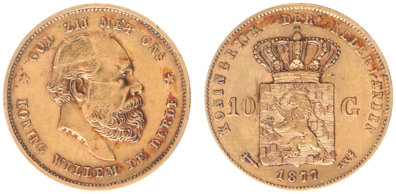 Gold coins - mail bid sale - Netherlands - Gouden Tientjes 1875-1933 - 10 Gulden...