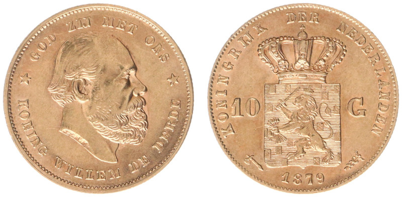 Gold coins - mail bid sale - Netherlands - Gouden Tientjes 1875-1933 - 10 Gulden...