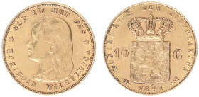 Gold coins - mail bid sale - Netherlands - Gouden Tientjes 1875-1933 - 10 Gulden 1897 - Gold - VF