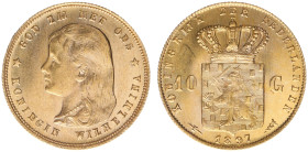 Gold coins - mail bid sale - Netherlands - Gouden Tientjes 1875-1933 - 10 Gulden 1897 - Gold - XF
