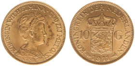 Gold coins - mail bid sale - Netherlands - Gouden Tientjes 1875-1933 - 10 Gulden 1911 - Gold - VF