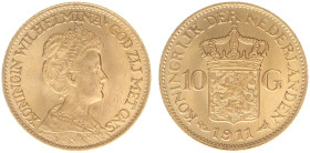 Gold coins - mail bid sale - Netherlands - Gouden Tientjes 1875-1933 - 10 Gulden 1911 - Gold - a.XF