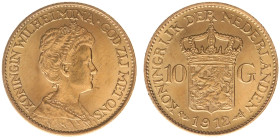Gold coins - mail bid sale - Netherlands - Gouden Tientjes 1875-1933 - 10 Gulden 1912 - Gold - VF