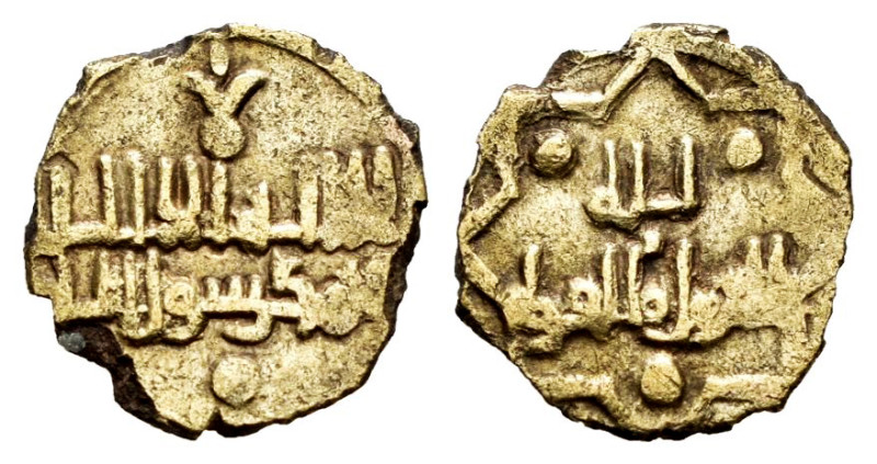 Kingdom of Taifas. Anonymous. Fractional Dinar. Taifa of Valencia. Au. 0,42 g. C...