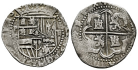 Philip II (1556-1598). 2 reales. ND (1878-1595). Potosi. B. (Cal-370). Ag. 6,52 g. VF. Est...200,00. 

Spanish description: Felipe II (1556-1598). 2...