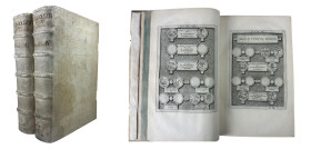 Goltzius, H.
 De re nummaria antiqua, opera quae extant universa. Tomus primus. 2 Teile. Romanae et Graecae antiquitatis monumenta e priscis numismat...