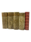Joachim, J.F.
 Neueröfnetes Groschen=Cabinet, Erster bis Vierter Band. 1. - 11. Fach + 1. und 2. Supplement. In 4 Bänden gebunden. Leipzig 1753 - 175...