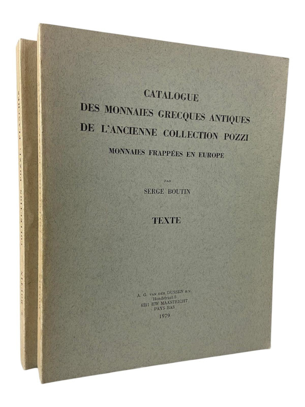 Boutin, S.
 Catalogue des monnaies grecques antiques de lancienne collection Po...