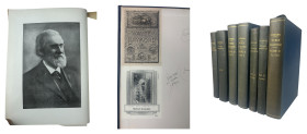 Forrer, L.
 Descriptive Catalogue of the Collection of Greek Coins Formed by Sir Hermann Weber M.D. 1823-1918. London 1922-1929. 3 Teile in 7 Bänden ...