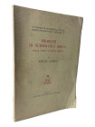 Gabrici, E.
 Problemi di Numismatica Greca della Sicilia e Magna Grecia. Napoli 1959. 166 S. mit einigen Abb. Broschiert, etwas bestoßen, untere Ecke...