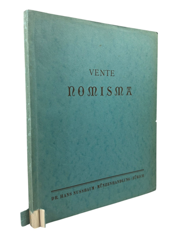 Nussbaum, H., Zürich Auktion vom 26.02.1934
 Spezialsammlung von Münzen der süd...