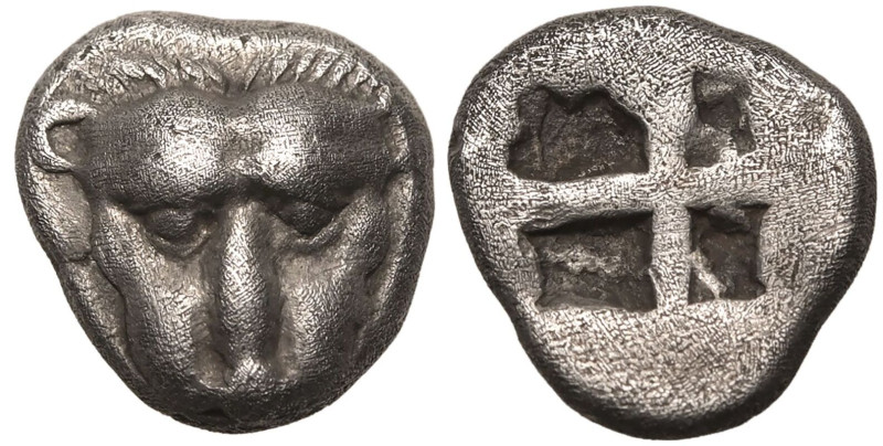 ANCIENT GREECE. KIMMERIAN BOSPOROS, PANTIKAPAION. 
Silver Obol, circa 480-470 B...