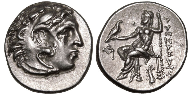 ANCIENT GREECE. KINGDOM OF MACEDON. Antigonos I 'Monophthalmos'. 
Silver Drachm...
