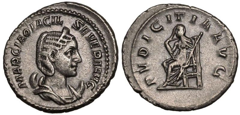 ROMAN EMPIRE. Otacilia Severa (wife of Philip I). 
Silver Antoninianus, AD 244-...