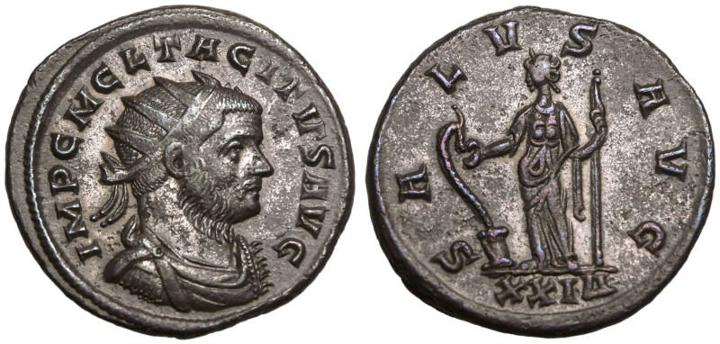 ROMAN EMPIRE. Tacitus. 
Billon Antoninianus, AD 275. Rome. 
Obv: IMP C M CL TA...