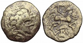 GAUL, Northwest. Namnetes. Late 2nd-mid 1st century BC. Electrum Stater