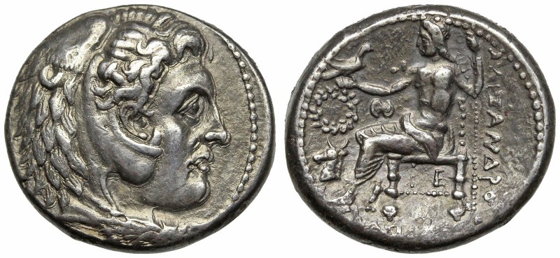 KINGS of MACEDON. Alexander III "The Great". 336-323 BC. AR tetradrachm (24mm, 1...