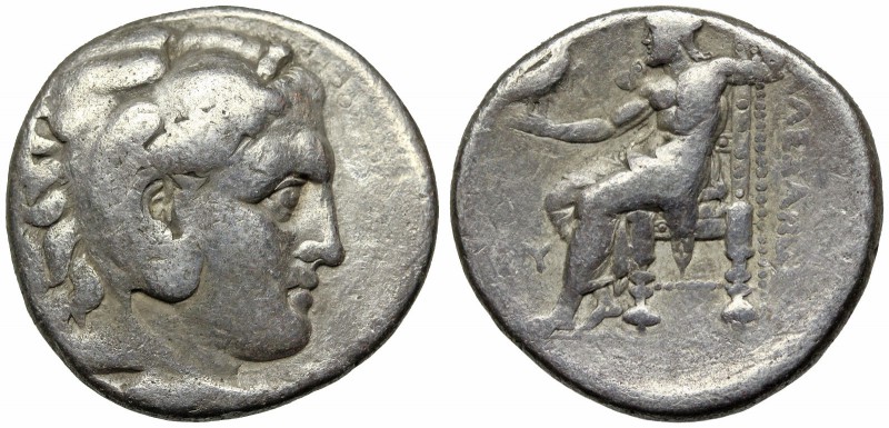 KINGS of MACEDON. Alexander III ‘the Great’. 336-323 BC. AR Tetradrachm (26mm, 1...