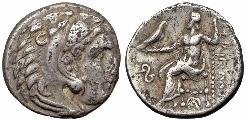 KINGS of MACEDON. Philip III Arrhidaios. 323-317 BC. AR Drachm (17mm, 4.12 g, 7h...