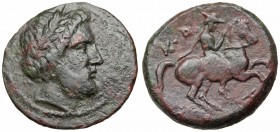 THESSALY, Krannon. 350-300 BC. Æ Dichalkon.