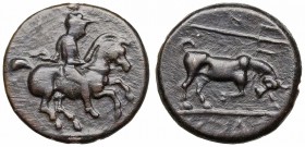 THESSALY, Krannon. 350-300 BC. Æ Chalkous.