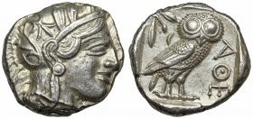 ATTICA, Athens. Circa 454-404 BC. AR Tetradrachm