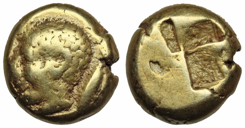 IONIA, Phokaia. Circa 478-387 BC. EL Hekte – Sixth Stater (9mm, 2.65g). Head of ...