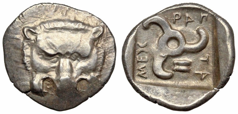DYNASTS of LYCIA. Mithrapata. Circa 390-370 BC. AR Sixth Stater (13mm, 1.34g). U...