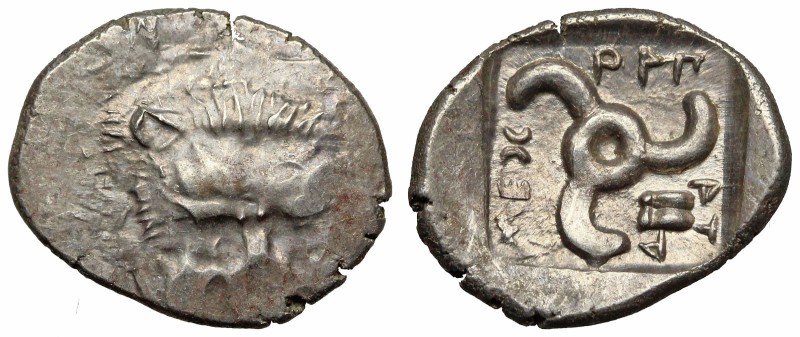 DYNASTS of LYCIA. Mithrapata. Circa 390-370 BC. AR Sixth Stater (13mm, 1.38g). U...