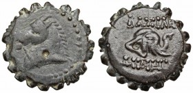 SELEUKID KINGS of SYRIA. Demetrios I Soter. 162-150 BC. Serrate Æ