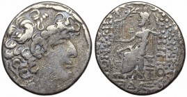 SYRIA, Seleucis and Pieria. Antioch. temp. Q. Caecilius Bassus. de facto proconsul, 46-44 BC. AR Tetradrachm.