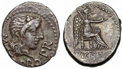 The Pompeians. M. Porcius Cato. Spring 47- Spring 46 BC. AR Quinarius