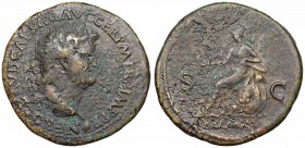 Nero. AD 54-68. Æ Sestertius.