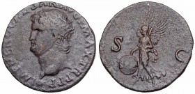 Nero. AD 54-68. Æ As