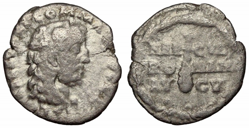 Commodus. AD 177-192. AR Denarius (17mm, 1.95 g, 12h). Rome mint. Struck AD 192....