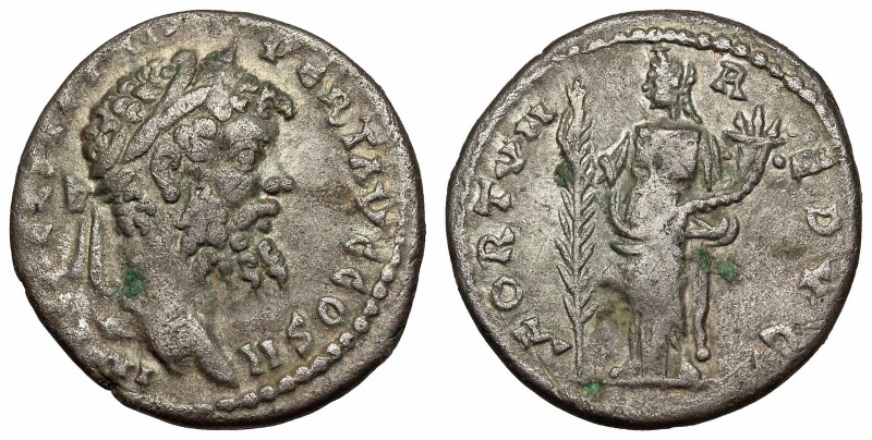 Septimius Severus. AD 193-211. AR Denarius (17.5mm, 2.94 g, 6h). Emesa mint. Str...