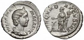 Julia Mamaea. Augusta, AD 222-235. AR Denarius