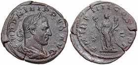 Philip I. AD 244-249. Æ Sestertius.