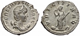 Herennia Etruscilla. Augusta, AD 249-251. AR Antoninianus