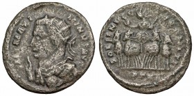 Maximinus II. AD 310-313. BI Argenteus.